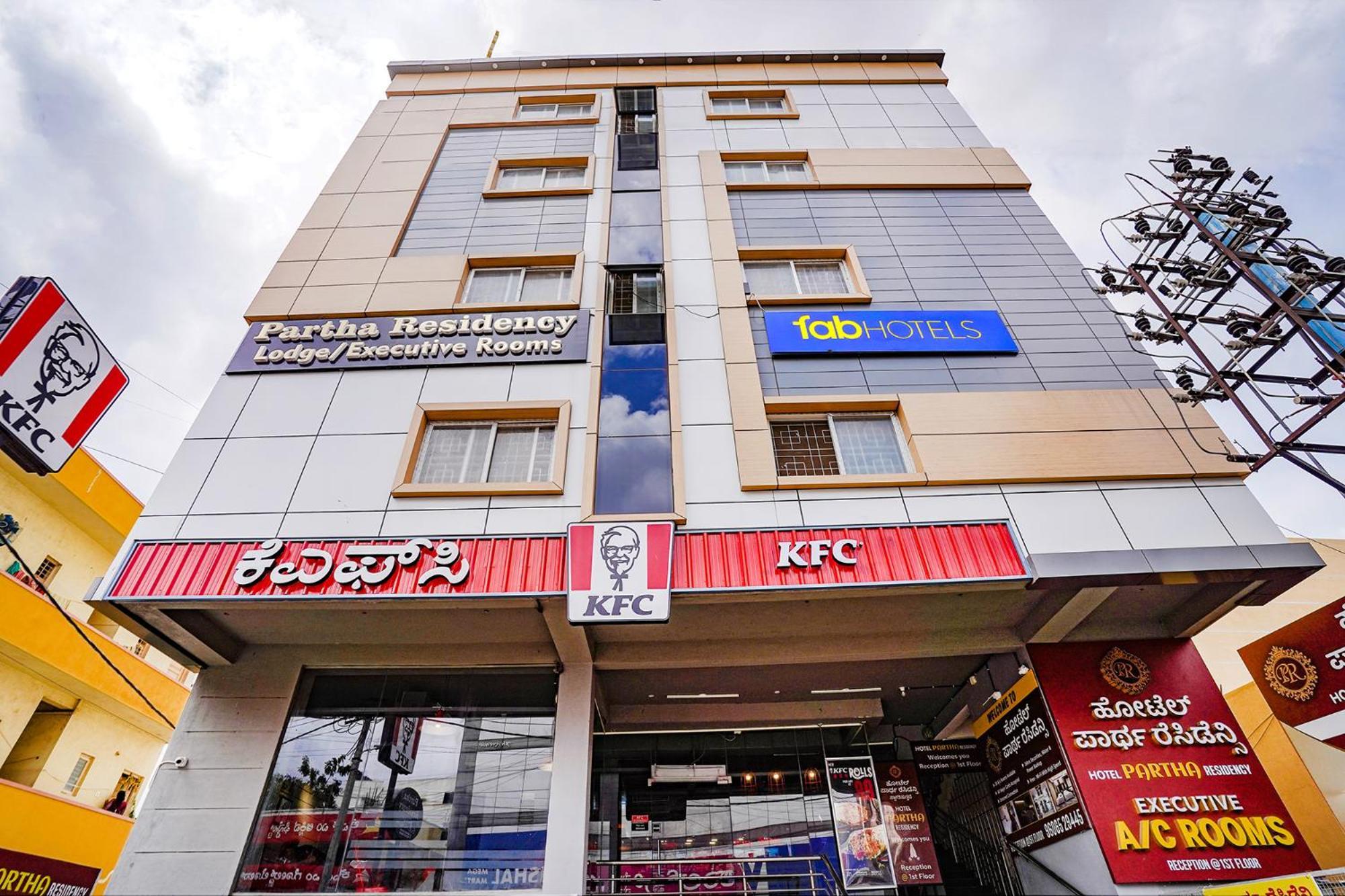 Fabhotel Partha Residency - Nr Iskcon Kr Puram Bangalore Exterior foto